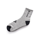 Columbia Flat Knit Quarter 3 pairs socks - Gray / One Size