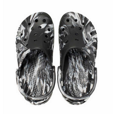 Crocs Baya Marbled Clog - BLK