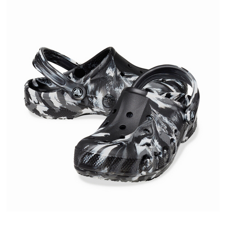 Crocs Baya Marbled Clog - BLK