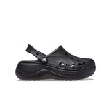 Crocs Baya Platform Clogs - BLK - Black / 37-38