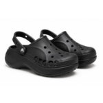 Crocs Baya Platform Clogs - BLK
