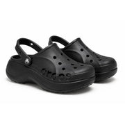 Crocs Baya Platform Clogs - BLK