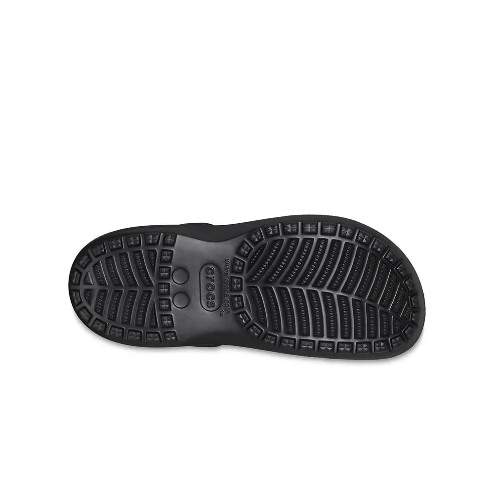 Crocs Baya Platform Clogs - BLK