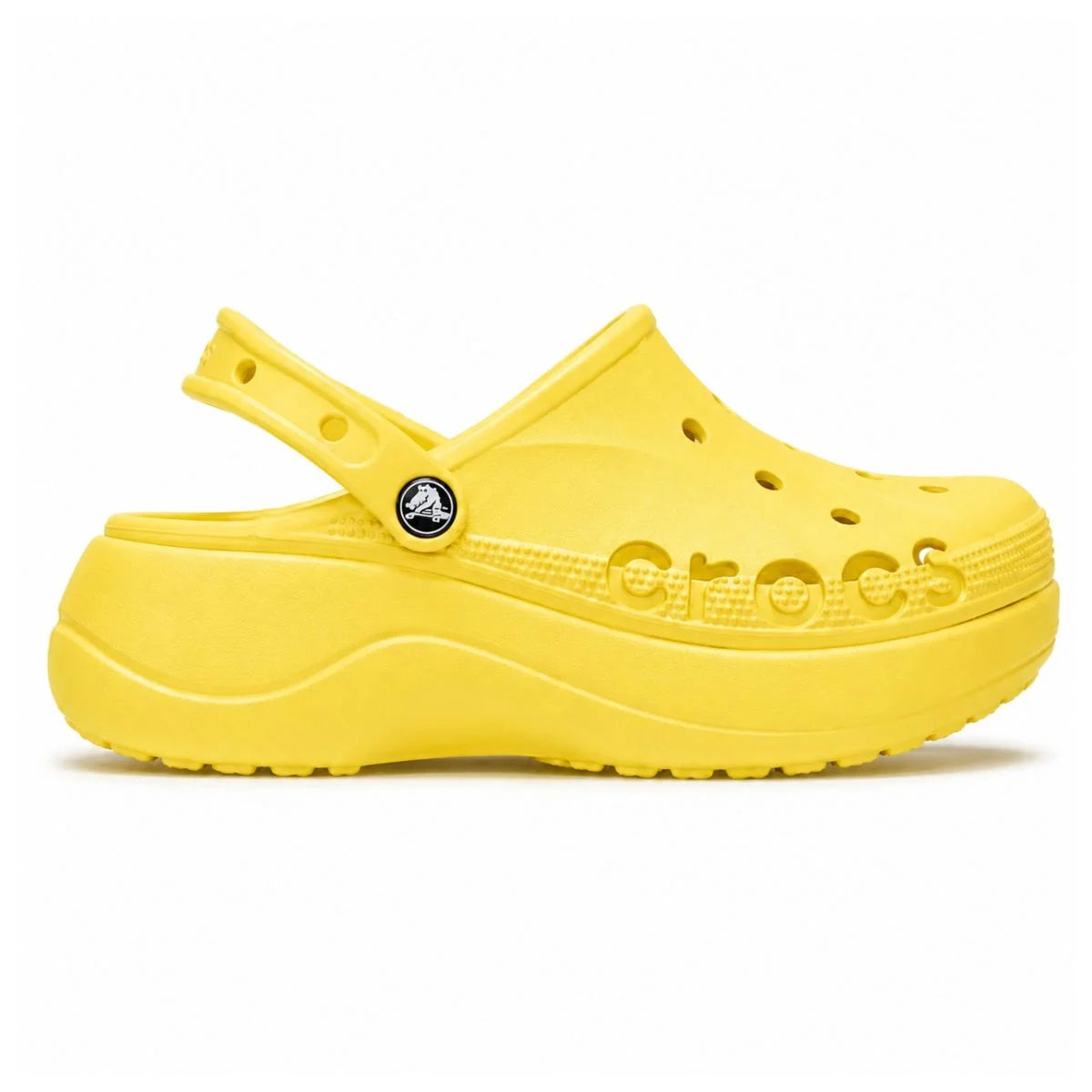 Crocs Baya Platform Clogs - YLO