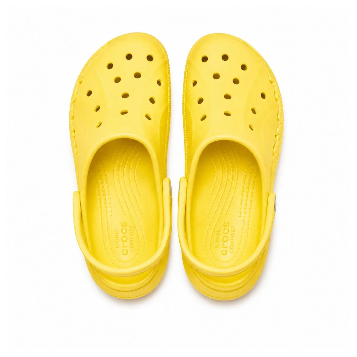 Crocs Baya Platform Clogs - YLO