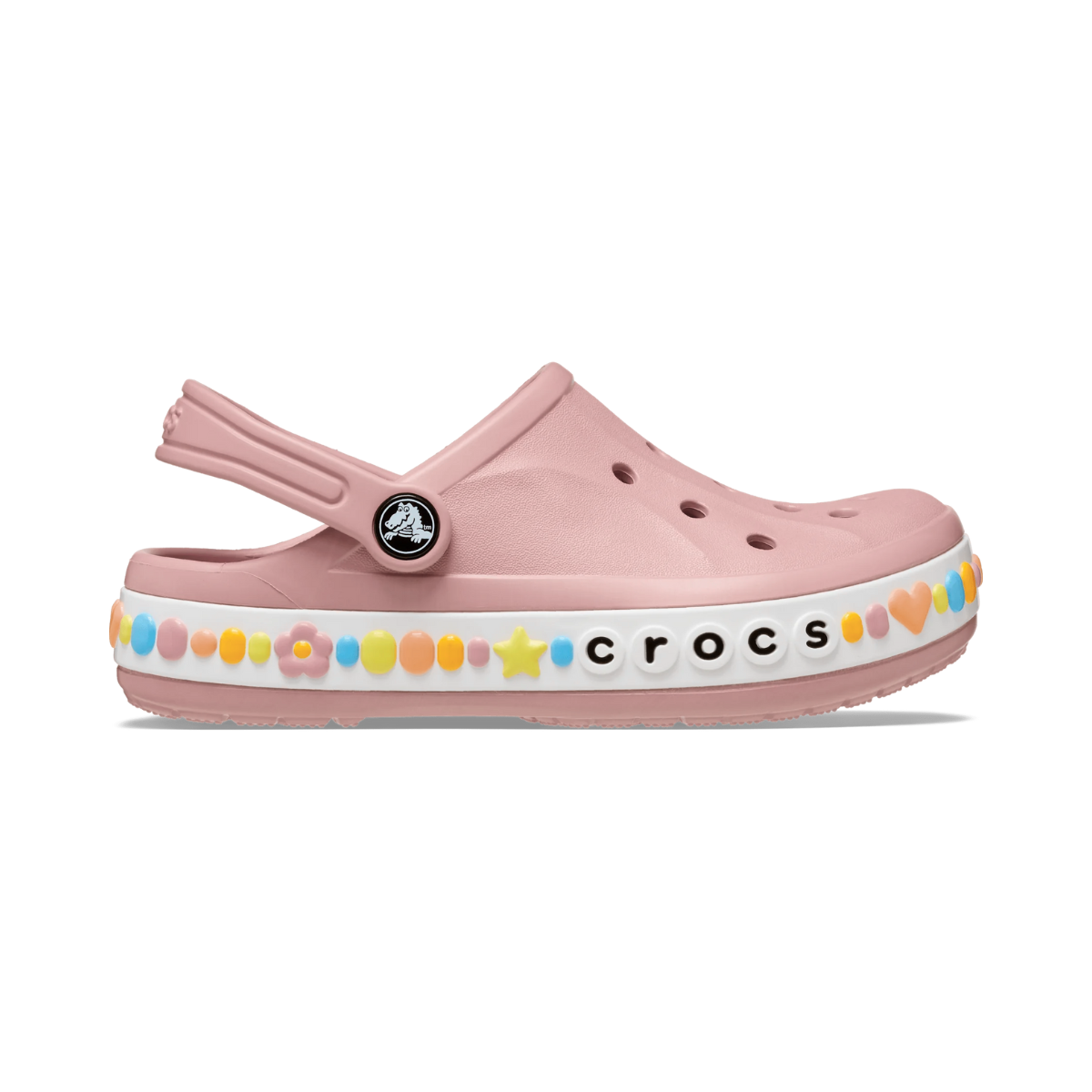 Crocs Bayaband Charm Band Clog Kids - PNK - Pink / 23-24