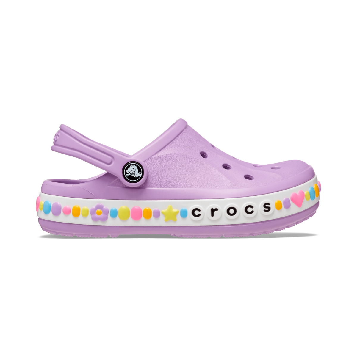 Crocs Bayaband Charm Band Clog Kids - PUR - Purple / 23-24