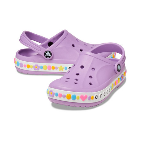 Crocs Bayaband Charm Band Clog Kids - PUR