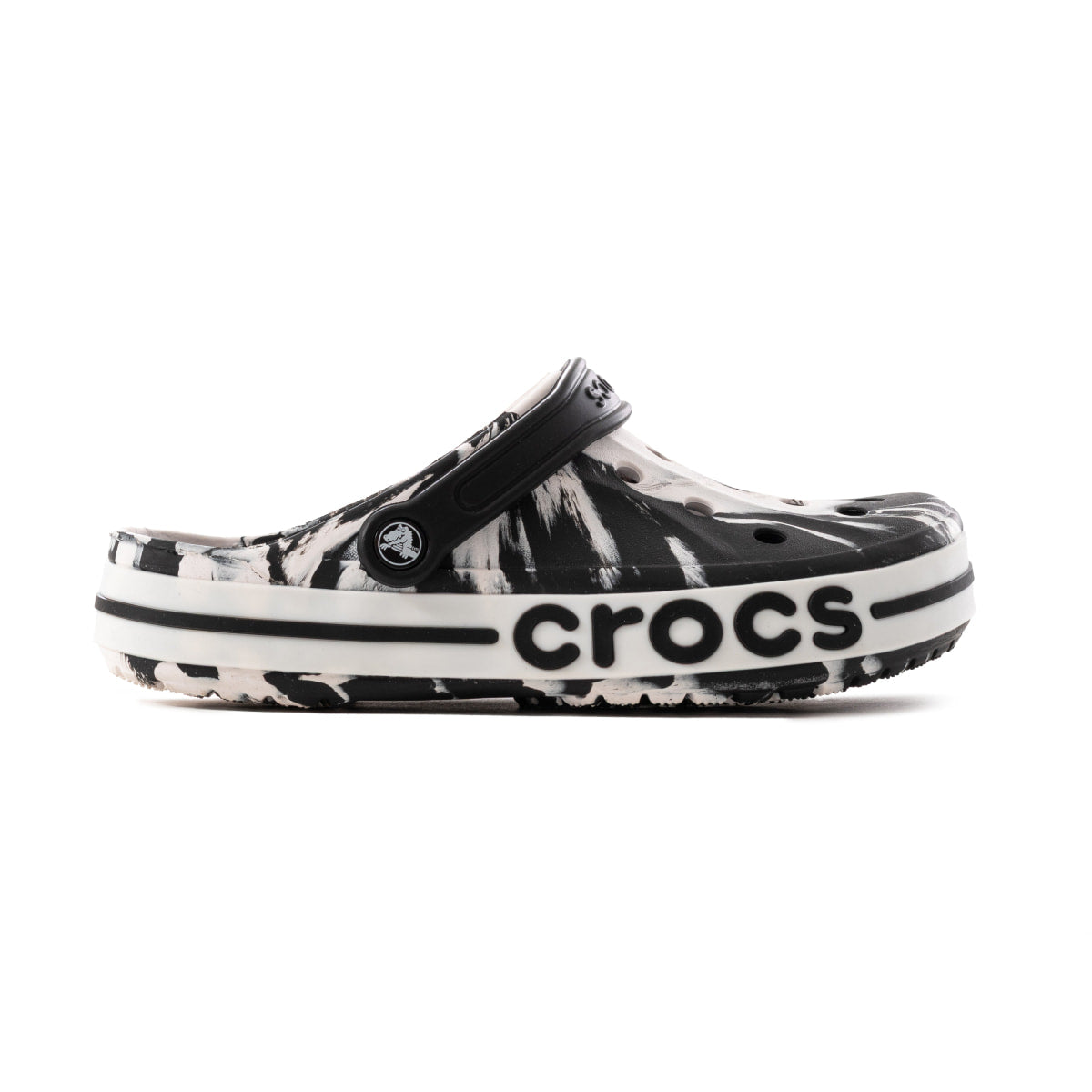 Crocs Bayaband Clog - WHTBLK - White/Black / 41-42