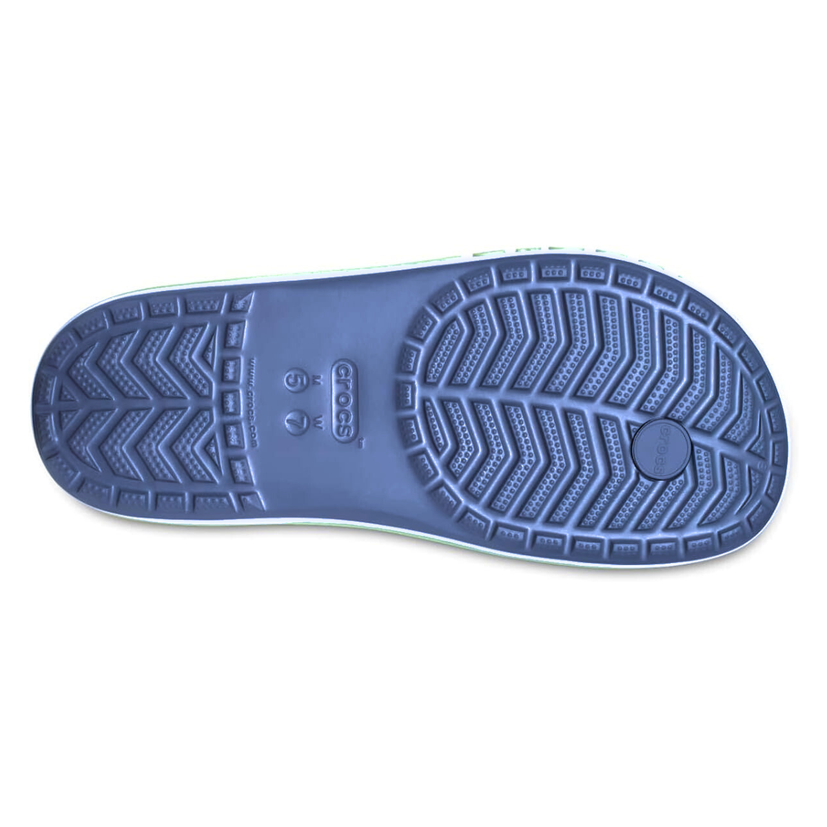 Crocs Bayaband Flip - NVYGRN