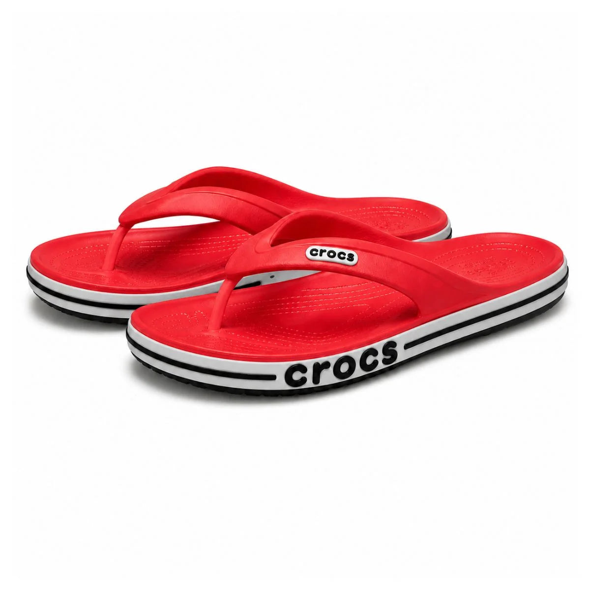 Crocs Bayaband Flip - REDBLK - Red / 37-38