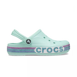 Crocs Bayaband Rainbow Glitter Clog Kids - BLU - Blue / 23-24