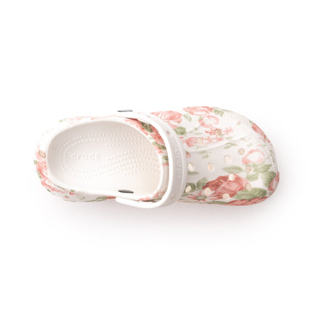 Crocs Bella Flowered Clog Women - WHT