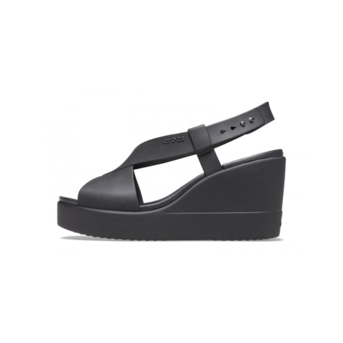 Crocs Brooklyn High Wedge Women Sandals - BLK