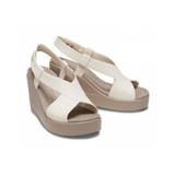 Crocs Brooklyn High Wedge Women Sandals - Oyster