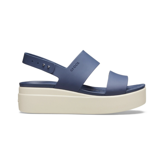 Crocs Brooklyn Low Wedge Women Sandals - NVY - Navy / 35-36