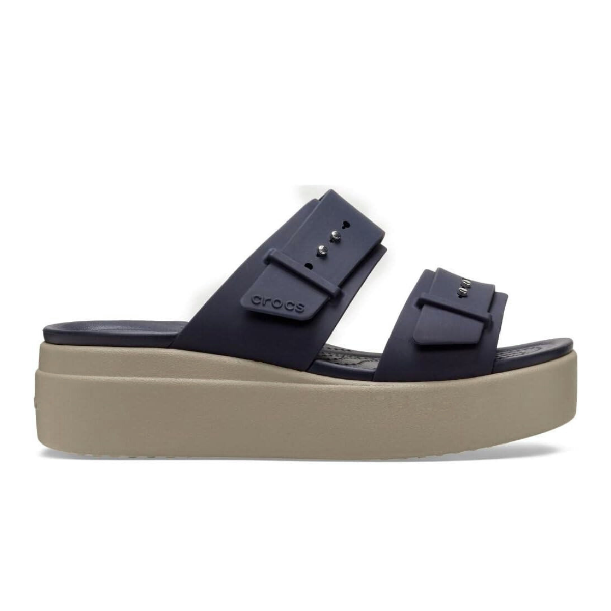 Crocs Brooklyn Low Wedge Women Sandals - NVY - Navy / 36-37