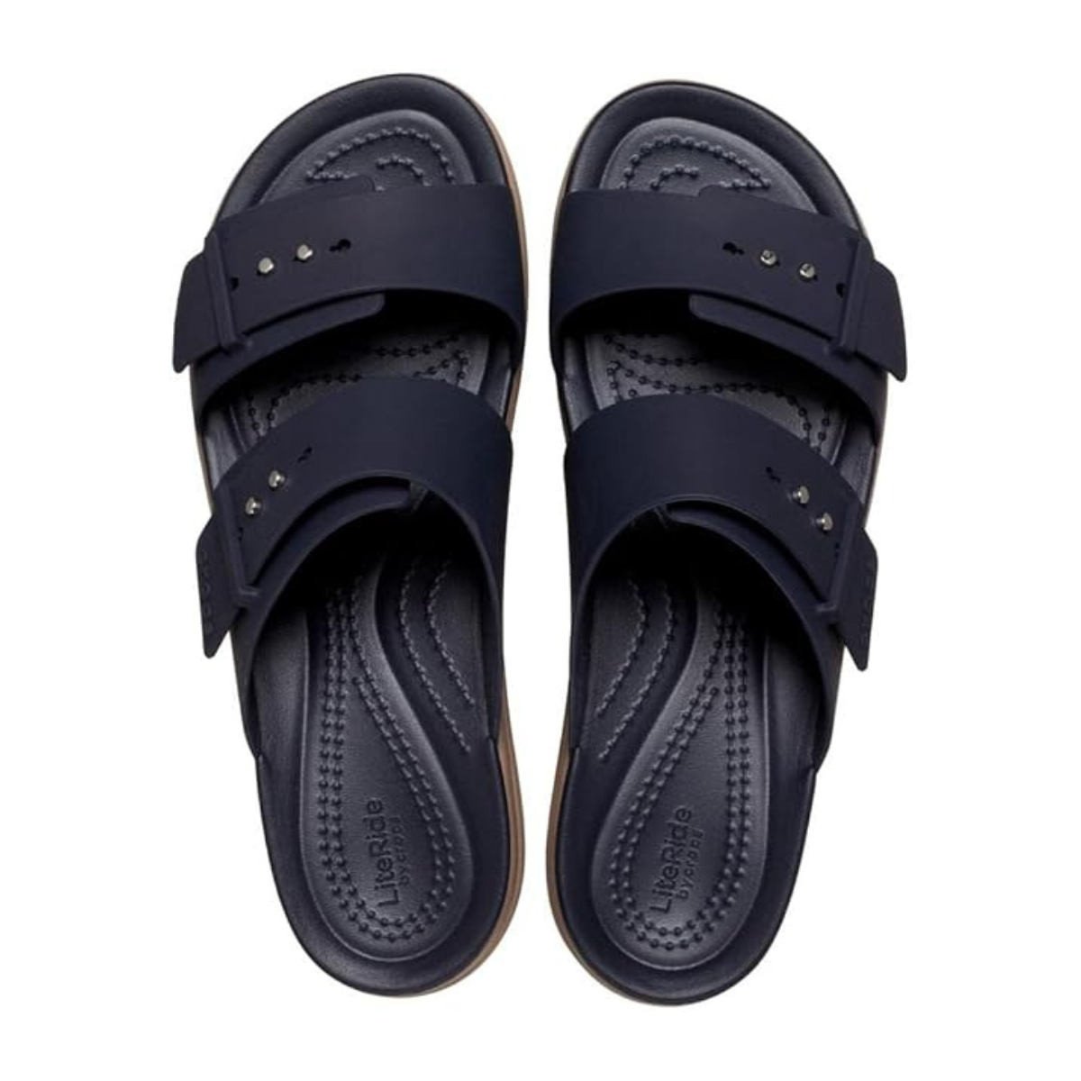 Crocs Brooklyn Low Wedge Women Sandals - NVY