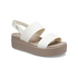 Crocs Brooklyn Low Wedge Women Sandals - Oyster