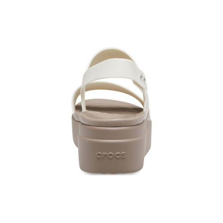 Crocs Brooklyn Low Wedge Women Sandals - Oyster