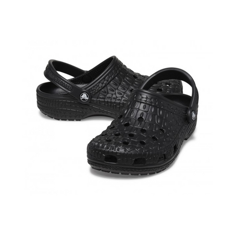 Crocs Classic Crocskin Clog - BLK