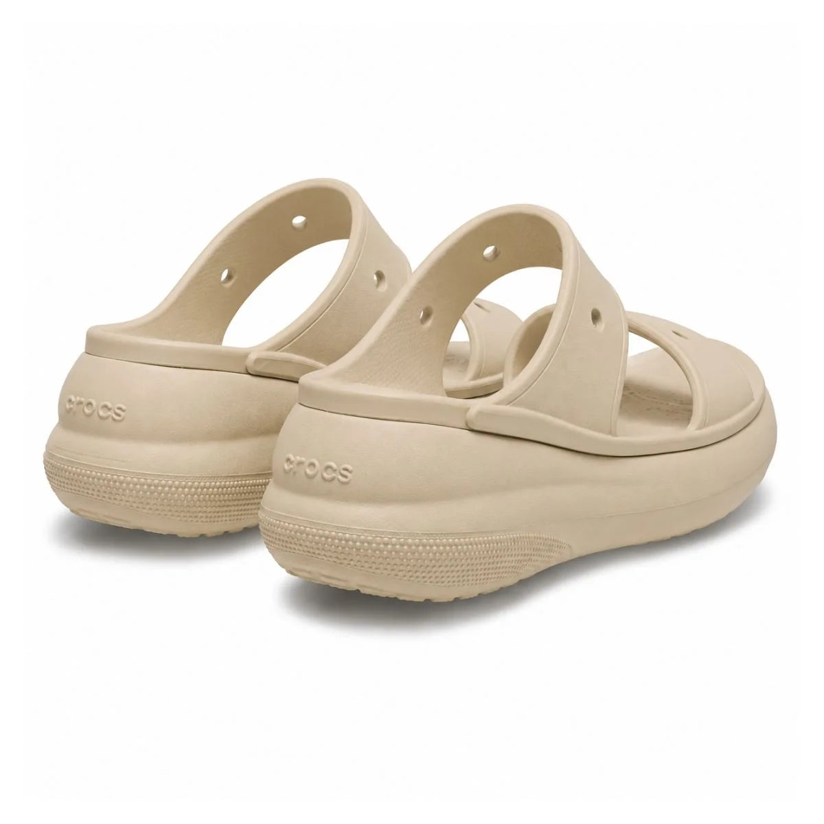 Crocs Classic Crush Shimmer Women Sandal - BEG