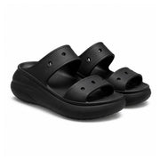 Crocs Classic Crush Shimmer Women Sandal - BLK - Black / 35-36