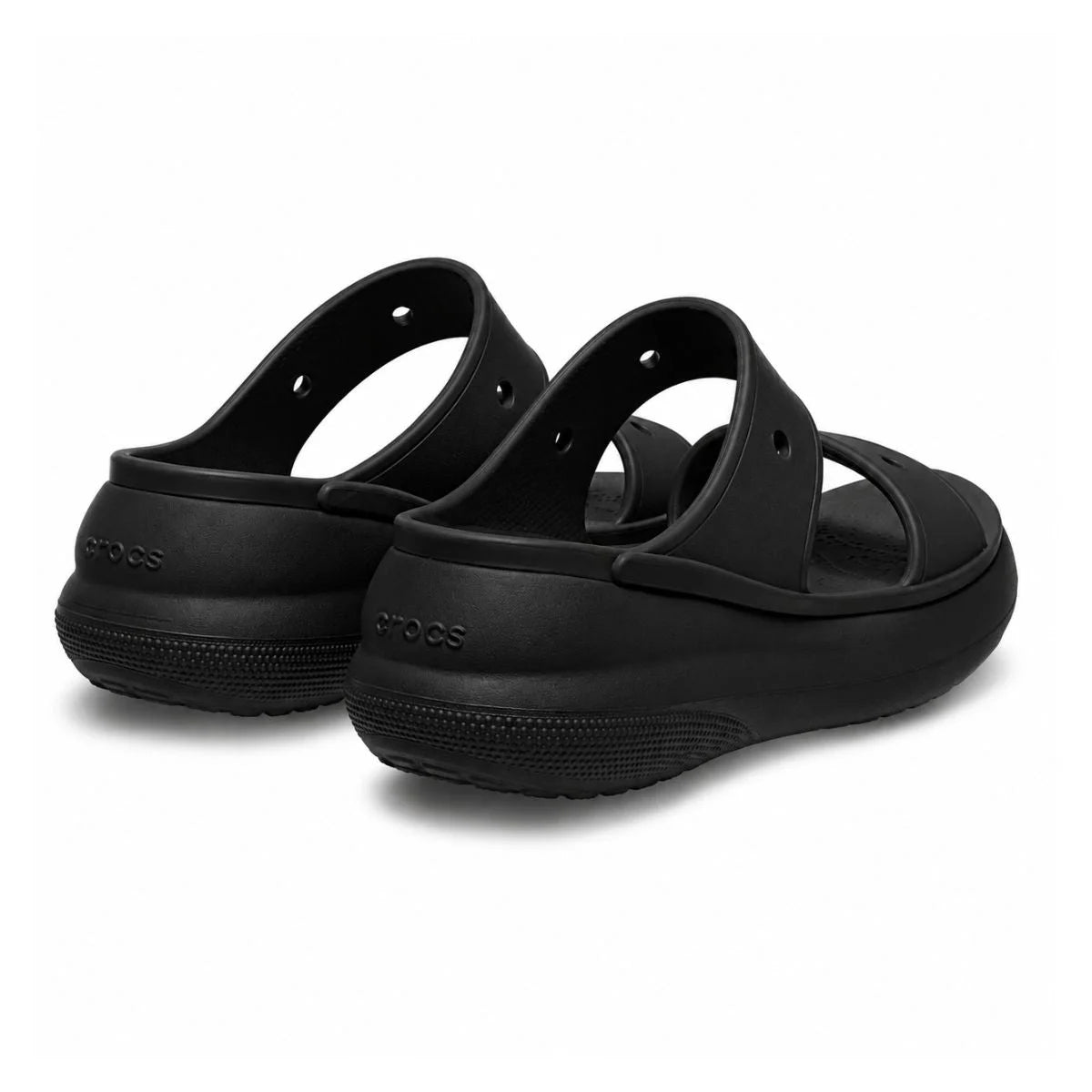 Crocs Classic Crush Shimmer Women Sandal - BLK