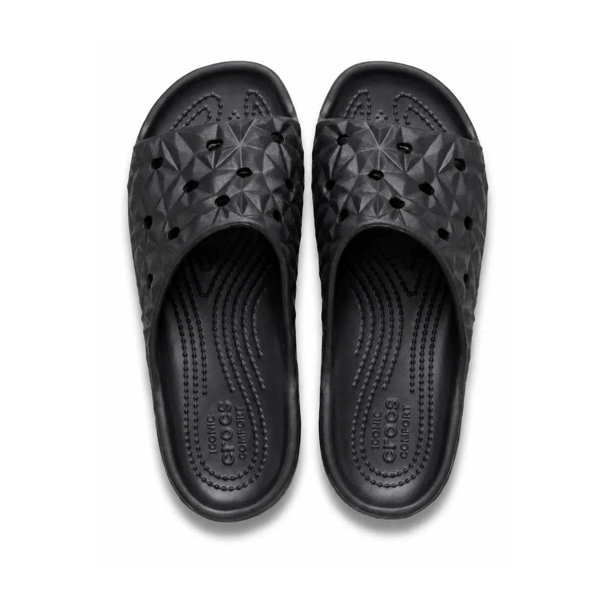 Crocs Classic Geometric V Slide Women - BLK