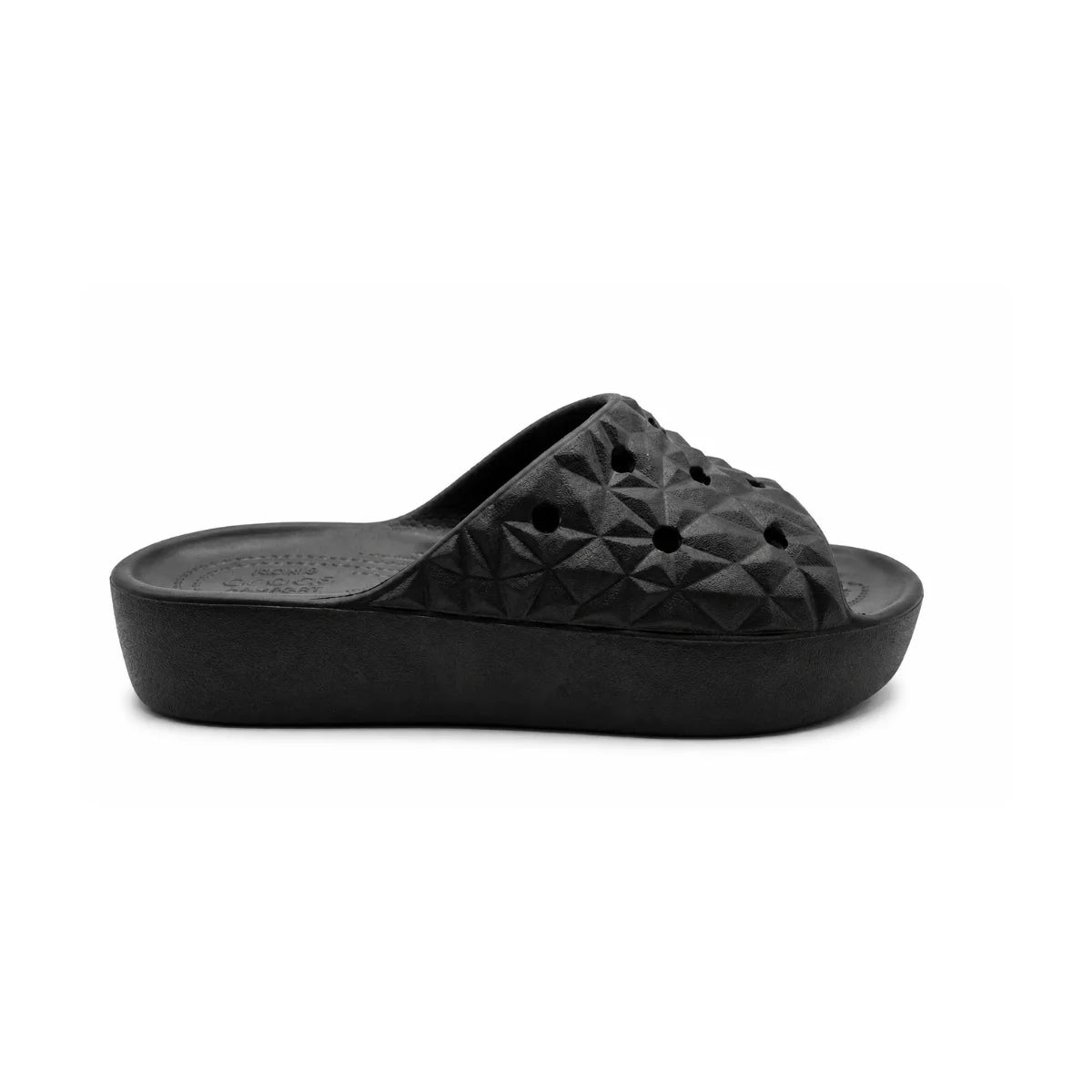Crocs Classic Geometric V Slide Women - BLK