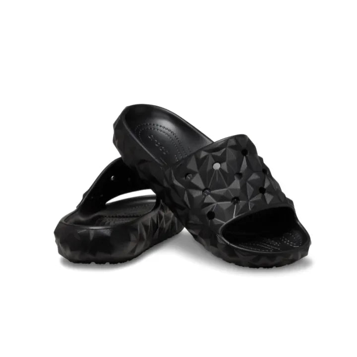 Crocs Classic Geometric V2 Slide Women - BLK