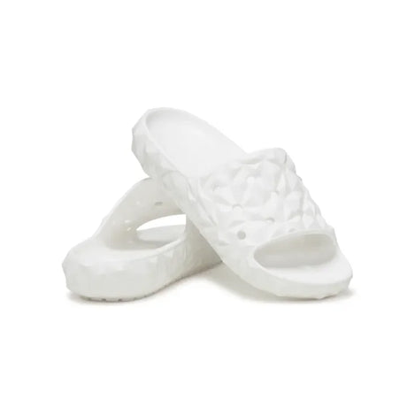 Crocs Classic Geometric V2 Slide Women - WHT