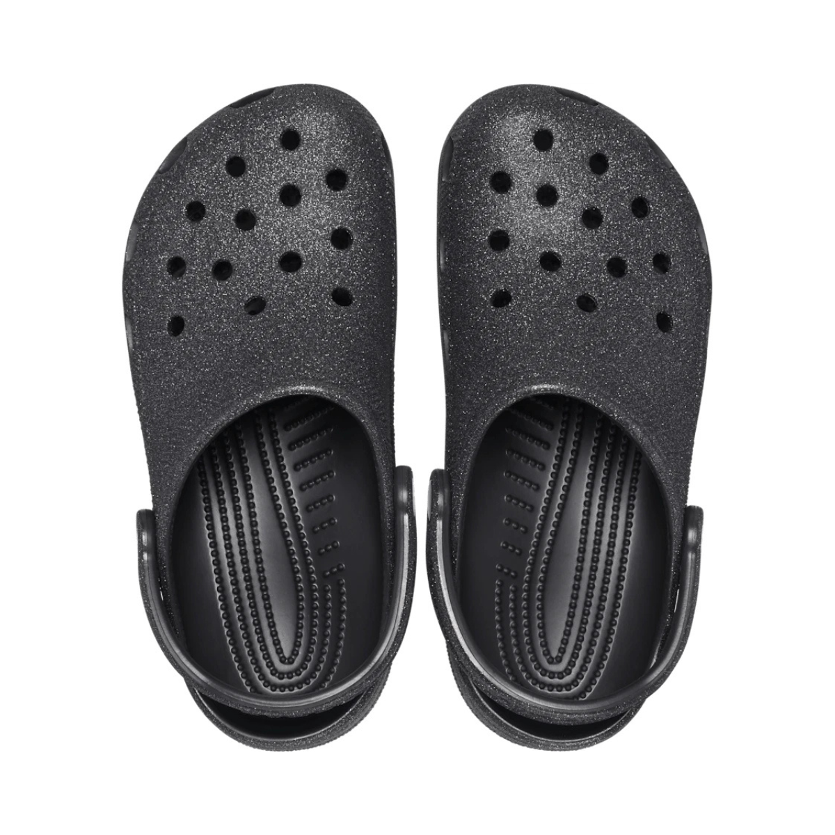 Crocs Classic Glitter Women Clog - BLK