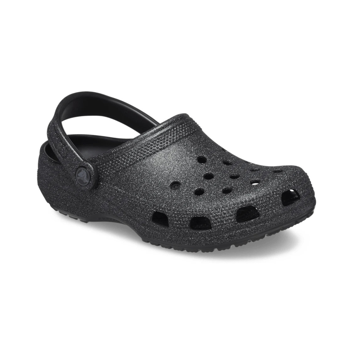 Crocs Classic Glitter Women Clog - BLK