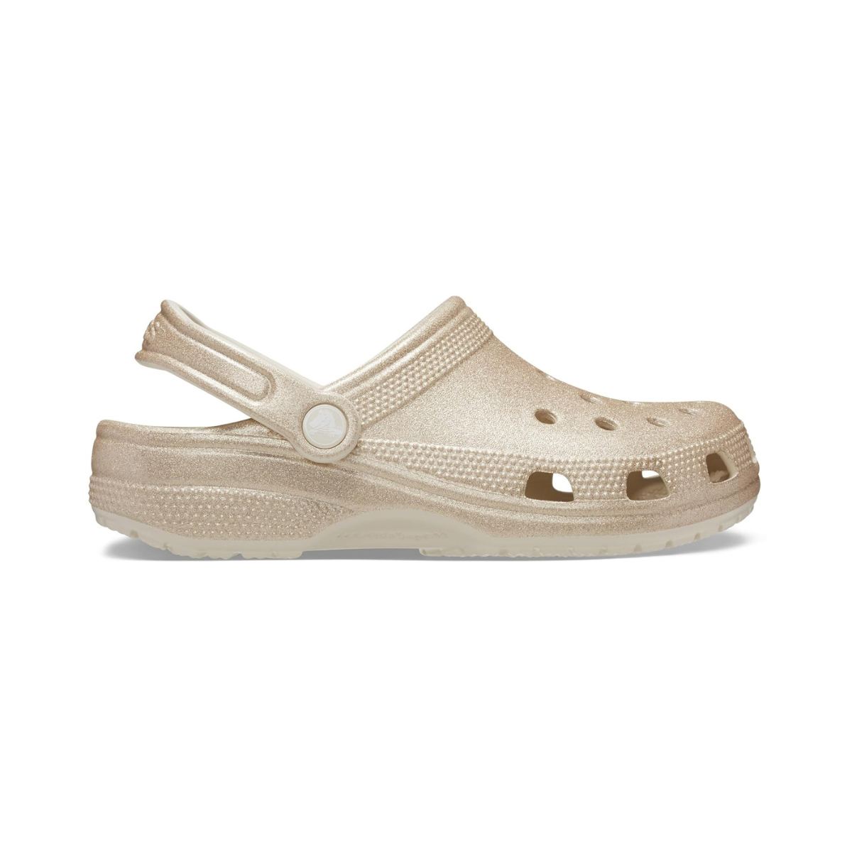 Crocs Classic Glitter Women Clog - GLD - Gold/Beige / 36-37