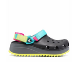 Crocs Classic Hiker Clog Women - BLKGRN - Black/Green*Blue / 37-38