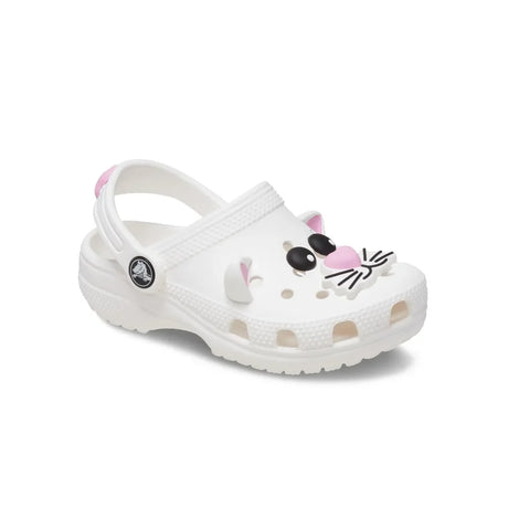 Crocs Classic IAM Cat Clog Kids - WHT