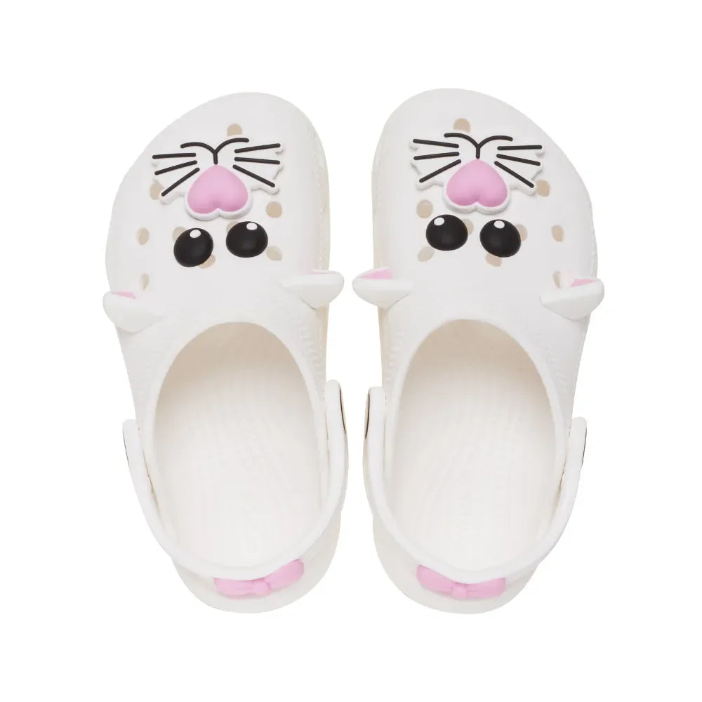 Crocs Classic IAM Cat Clog Kids - WHT