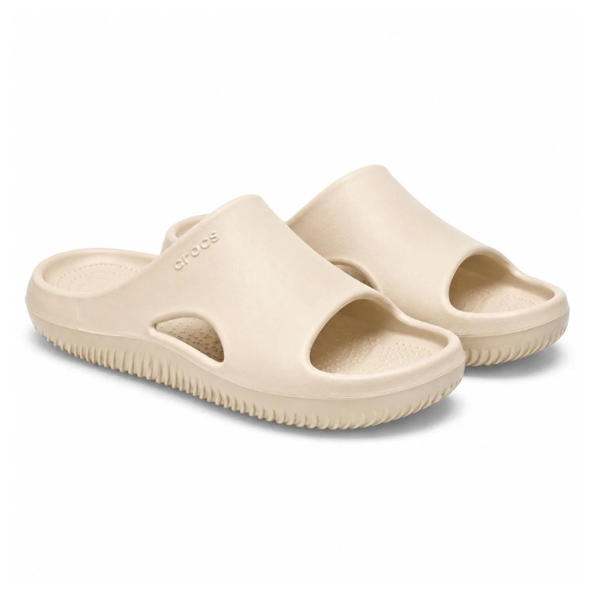 Crocs Clog Milo Recovery Slide - BEG - Beige / 36-37