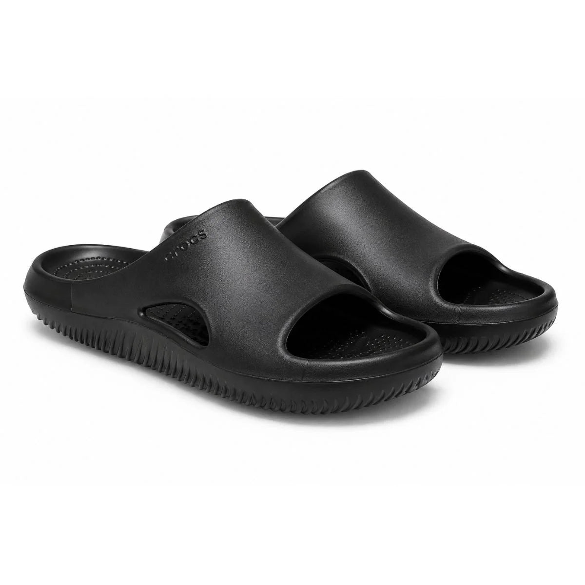 Crocs Clog Milo Recovery Slide - BLK - Black / 36-37