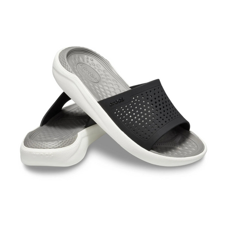 Crocs LiteRide Men Slipper - BLKWHT