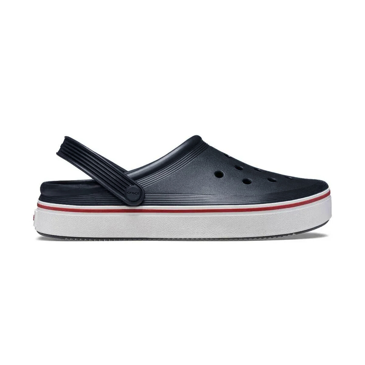 Crocs Off Court Clog - BLKRED - Black/Red / 41-42