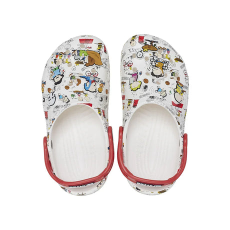 Crocs Peanuts Classic Clog Kids - WHT