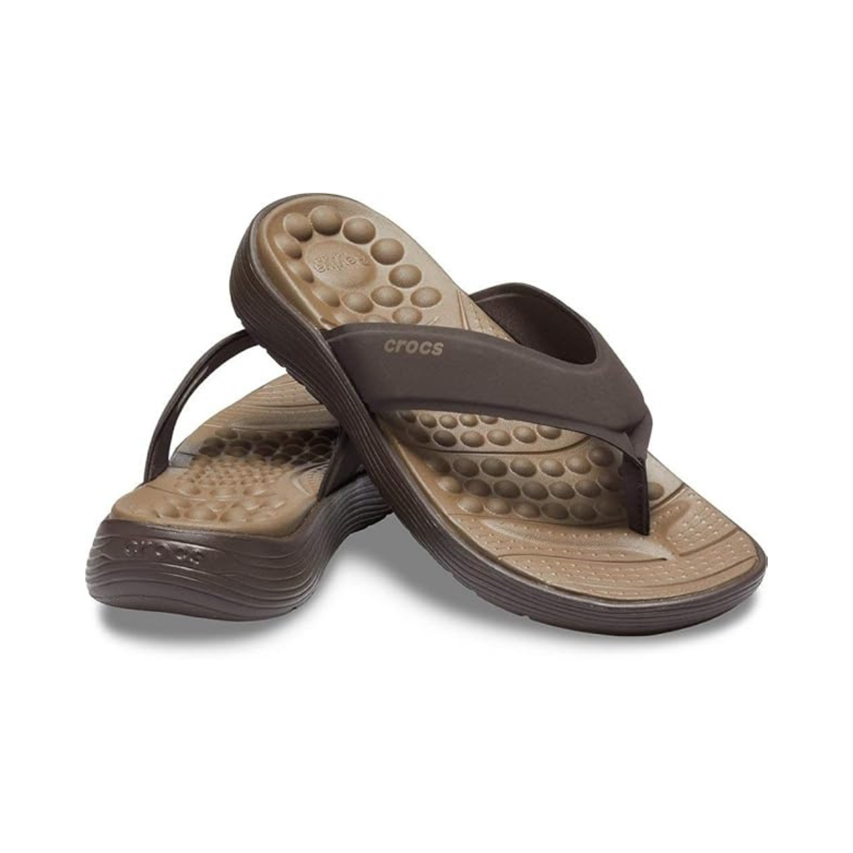 Crocs Reviva Flip M - BRN