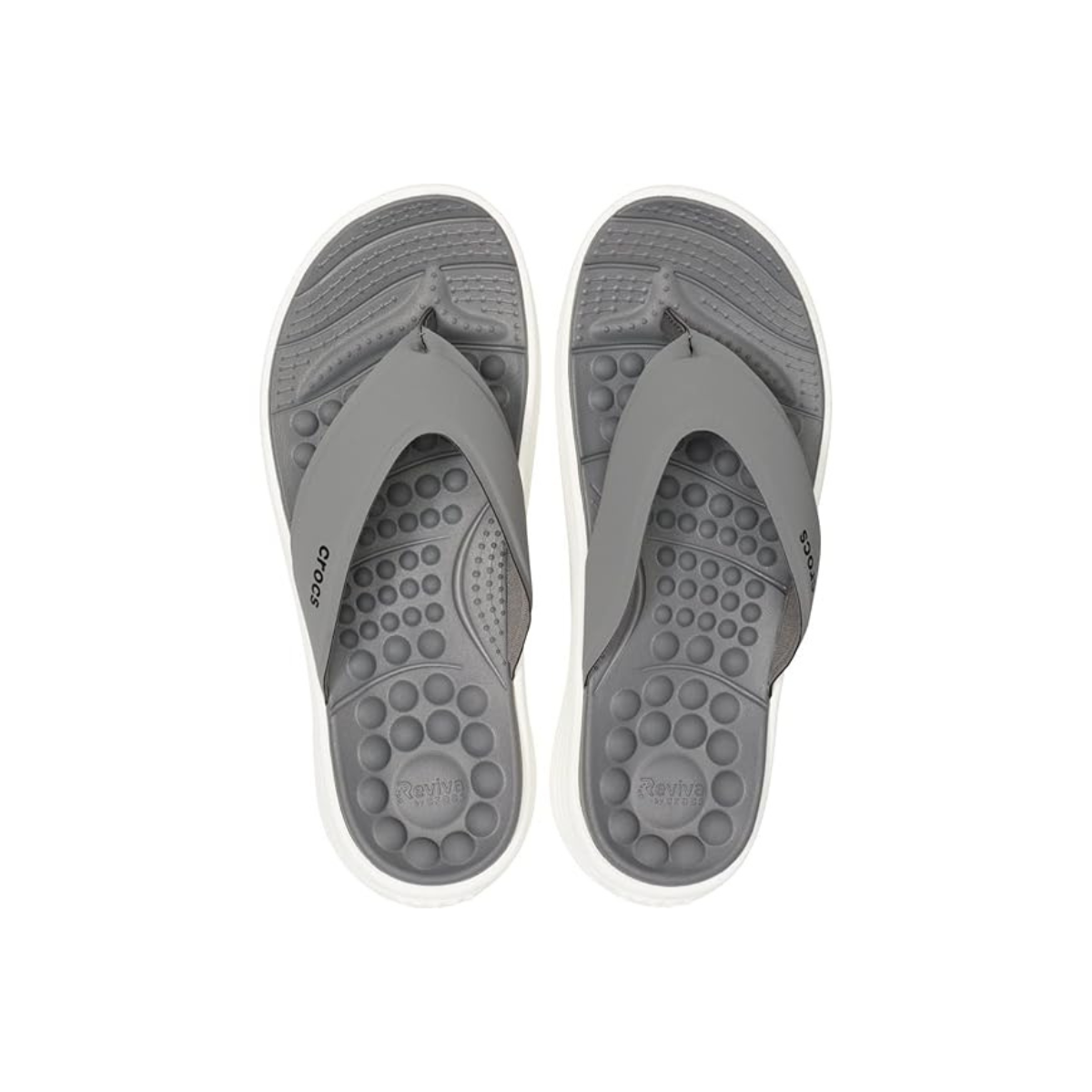 Crocs Reviva Flip M - GRYWHT