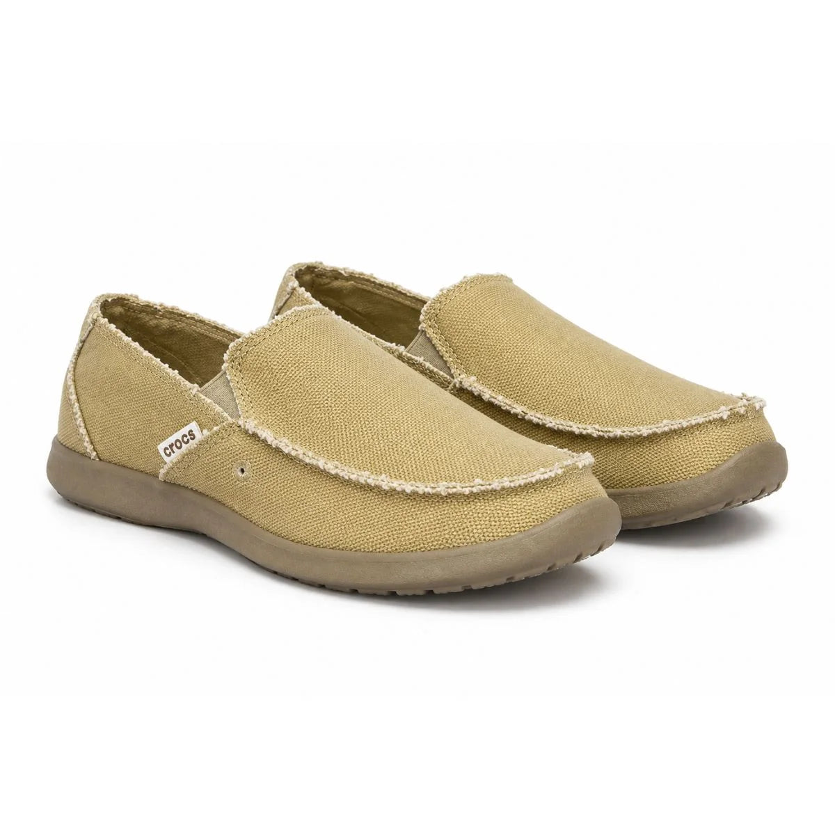 Crocs Santa Cruz Clean Cut Loafers - KHK