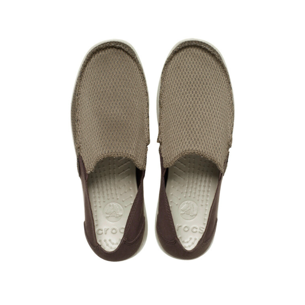 Crocs Santa Cruz Siesta Cay Slip on - BRN