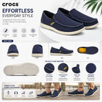 Crocs Santa Cruz Slip on Loafers Men - NVY