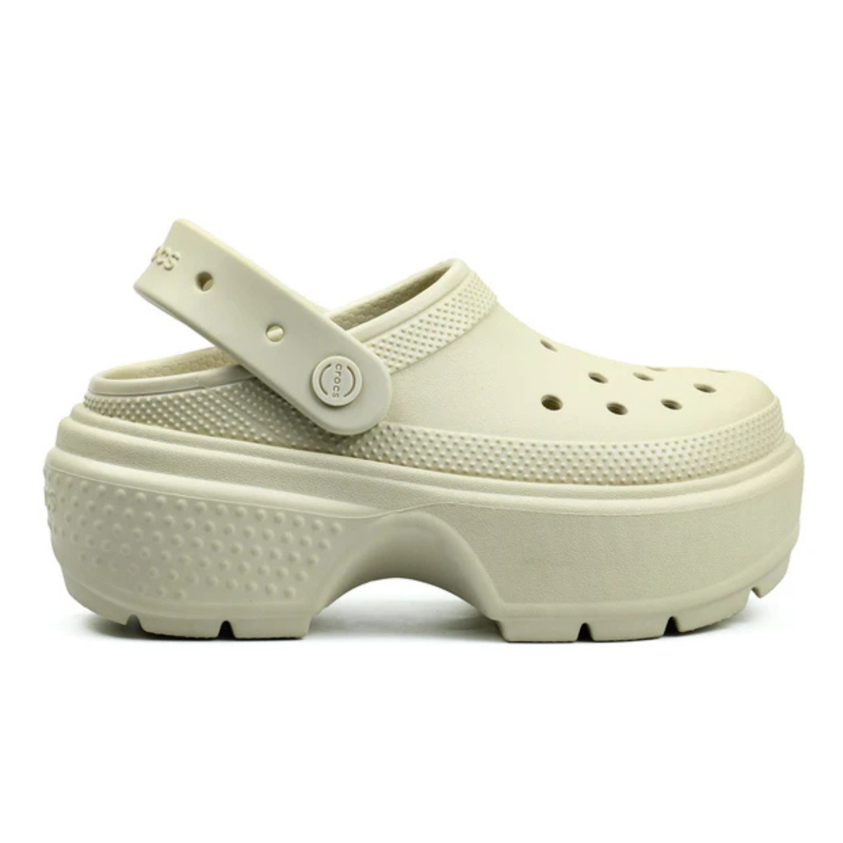 Crocs Stomp Clog Women Sandals -BEG - Beige / 36-37