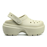 Crocs Stomp Clog Women Sandals -BEG - Beige / 36-37